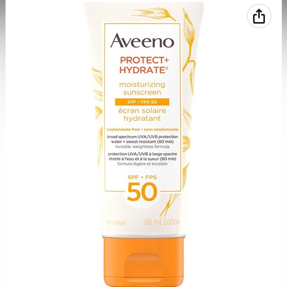 🔥10 for $100🔥 Aveeno protect + hydrate moisturizing sunscreen spf 50